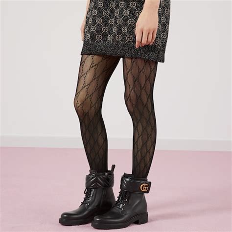 Gucci interlocking g logo tights